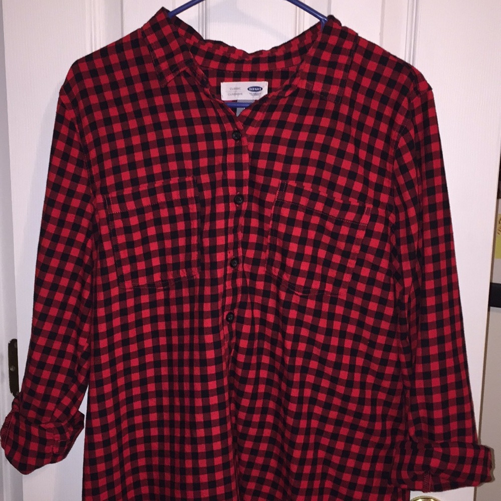 Old navy plaid shirt